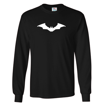 Youth Kids New Batman DC Universe Superhero Long Sleeve T-Shirt