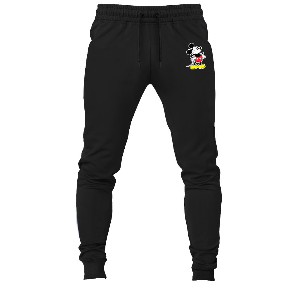 Men's Mickey Mouse Cartoon Joggers Sweatpants