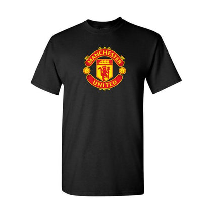 Youth Kids Manchester United Soccer Cotton T-Shirt