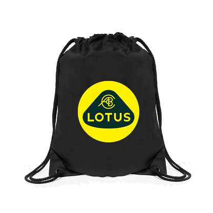 Lotus Car Drawstring Bag