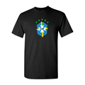 Youth Kids Brazil National Soccer Team Cotton T-Shirt