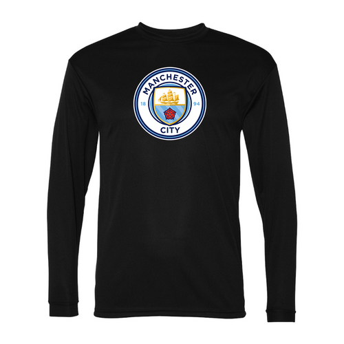 Men’s Manchester City Soccer - C2 Sport - Performance Long Sleeve T-Shirt - 5104