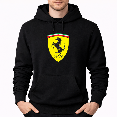 Men’s Ferrari Motorsport Car Pullover Hoodie
