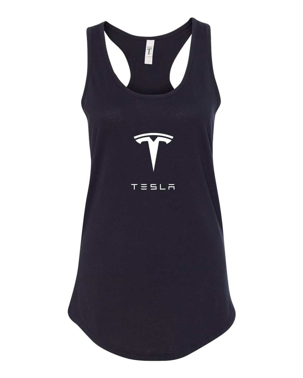 Women's Tesla Motorsports Car Racerback Tank Top