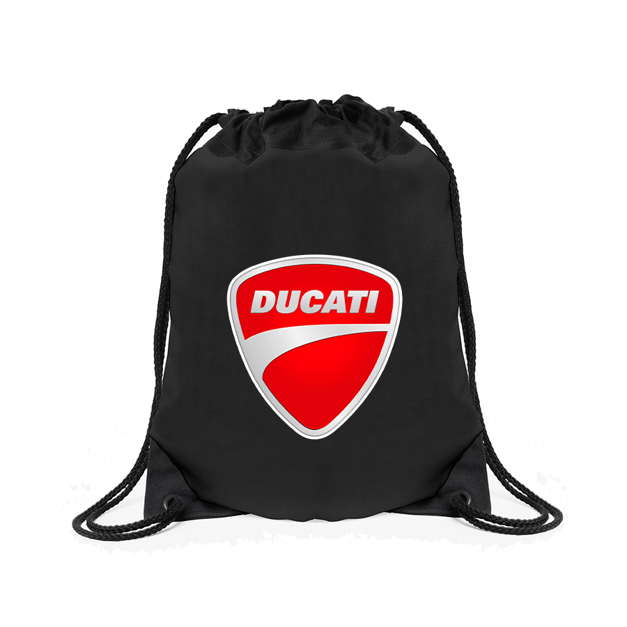 Ducati Motorcycle Drawstring Bag