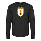 Youth Kids Uruguay National Soccer Team Long Sleeve T-Shirt
