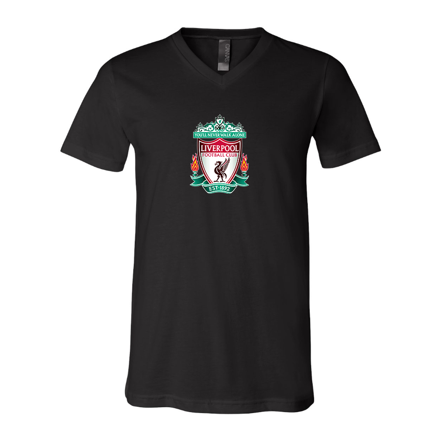 Men’s  Liverpool Football Club Est.1892 - BELLA + CANVAS - Jersey V-Neck Tee - 3005