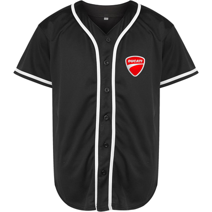 Men’s Ducati Motorcycle Baseball Jersey