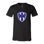 Men’s  Monterrey FC  - BELLA + CANVAS - Jersey V-Neck Tee - 3005