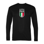 Men’s Italy National Soccer Team  - C2 Sport - Performance Long Sleeve T-Shirt - 5104