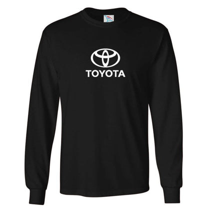 Youth Kids Toyota Motorsport Car Long Sleeve T-Shirt