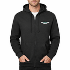 Men's Aston Martin Motorsports Car Zipper Hoodie