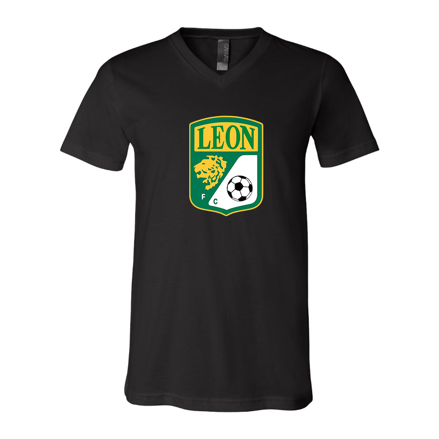 Men’s  Leon FC - BELLA + CANVAS - Jersey V-Neck Tee - 3005