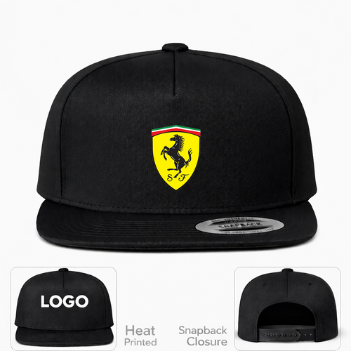 Ferrari Motorsport  Car Snapback Hat