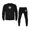 Men's BMW Motorsports Car Crewneck Sweatshirt Joggers Suit