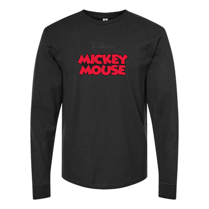 Youth Kids Mickey Mouse Disney Long Sleeve T-Shirt