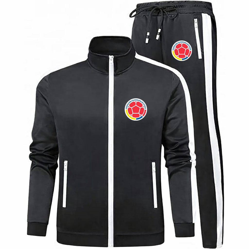 Men's Colombia National Soccer Team Dri-Fit TrackSuit