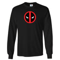 Men's Deadpool Marvel Superhero Long Sleeve T-Shirt