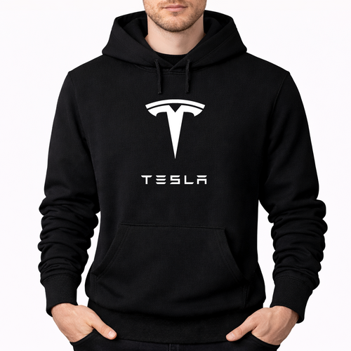 Men’s Tesla Motorsports Car Pullover Hoodie