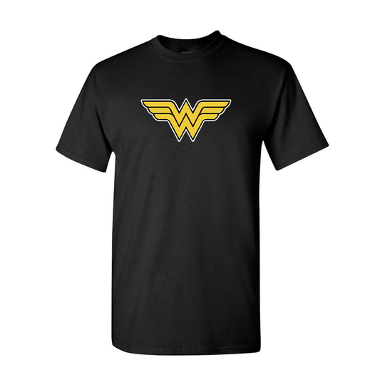 Youth Kids Wonder Woman Superhero Cotton T-Shirt