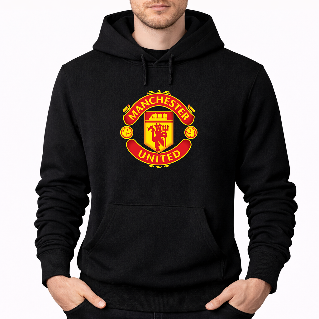 Men’s Manchester United Soccer Pullover Hoodie