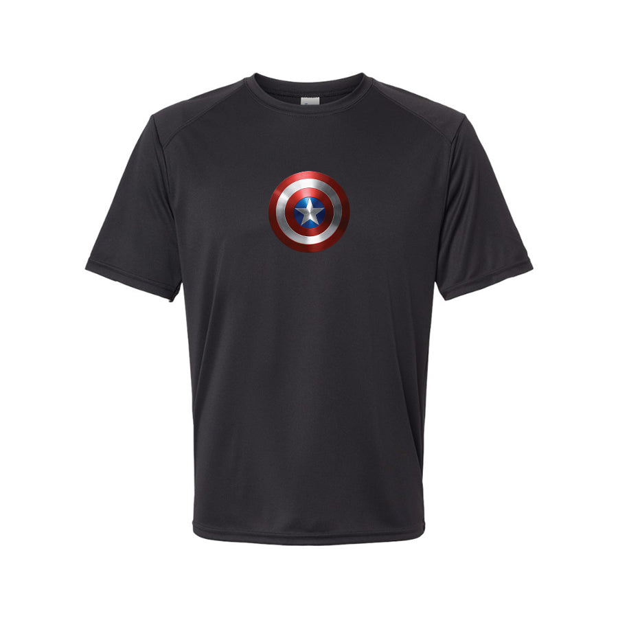 Men's Captain Apmerica Polyester T-Shirt
