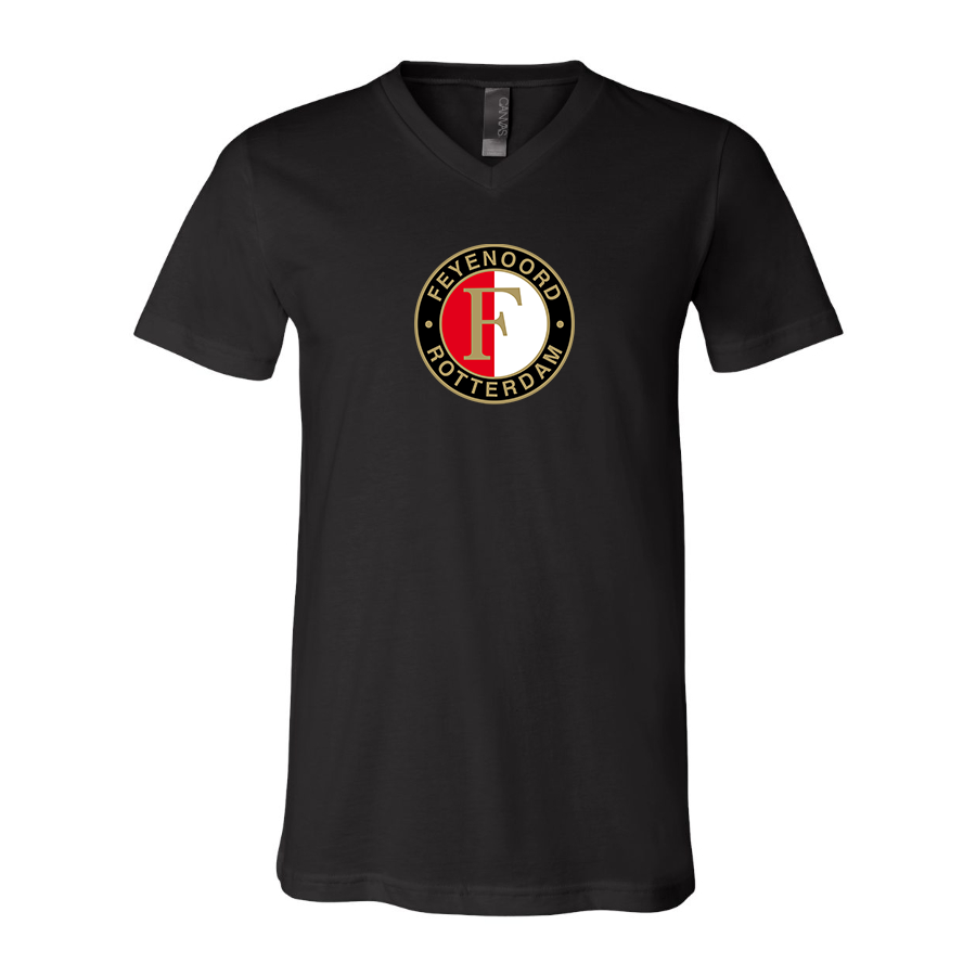 Men’s Feyenoord FC - BELLA + CANVAS - Jersey V-Neck Tee - 3005