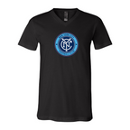 Men’s  New York City FC  - BELLA + CANVAS - Jersey V-Neck Tee - 3005