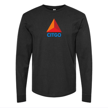 Youth Kids Citgo Gas Station Long Sleeve T-Shirt