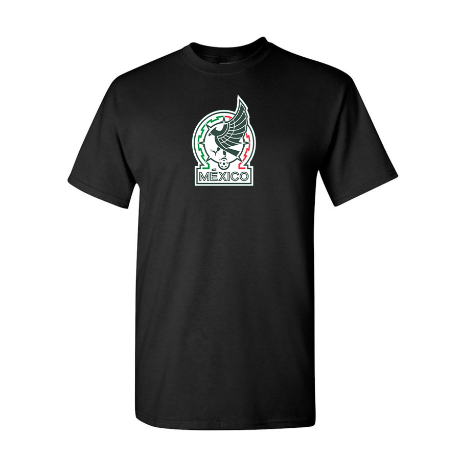 Youth Kids Mexico Soccer Cotton T-Shirt