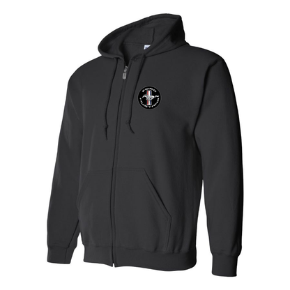 Men’s Ford Mustang Motorsport Car Zipper Hoodie