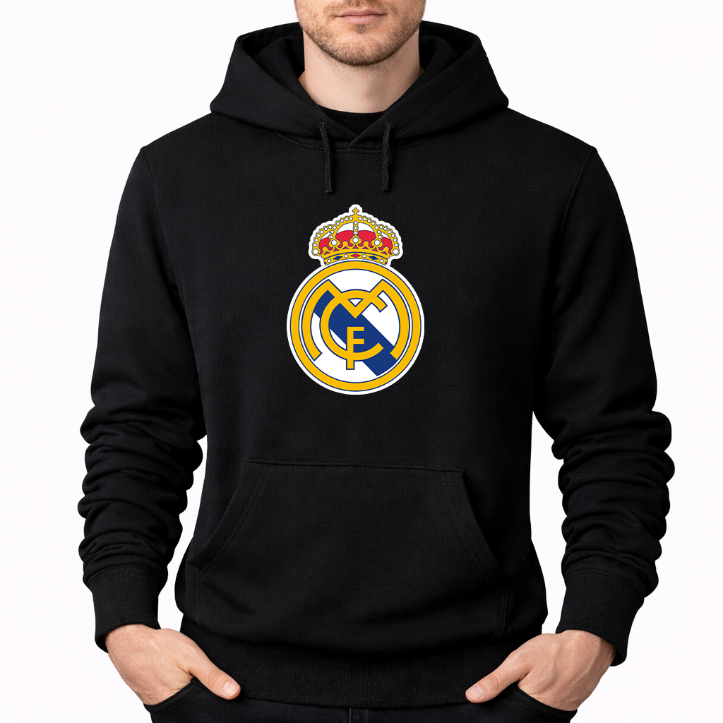 Men’s Real Madrid Soccer Pullover Hoodie