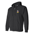 Men's Mickey Mouse Cartoon Zipper Hoodie