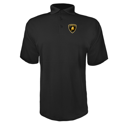 Men’s Lamborghini Car Polyester Polo