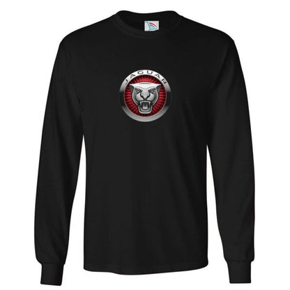 Men’s Jaguar Motorsport Car Long Sleeve T-Shirt