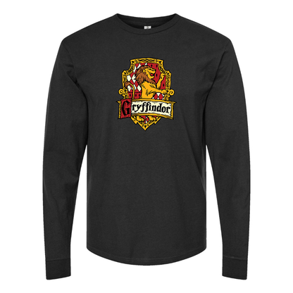 Youth Kids Gryffindor Harry Potter Movie Team Long Sleeve T-Shirt