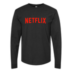 Men's Netflix Movie Show Long Sleeve T-Shirt