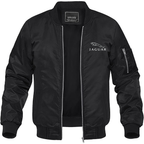 Men’s Jaguar Symbol Car Lightweight Bomber Jacket Windbreaker Softshell Varsity Jacket Coat