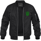 Men's Brazil Soccer Lightweight Bomber Jacket Windbreaker Softshell Varsity Jacket Coat