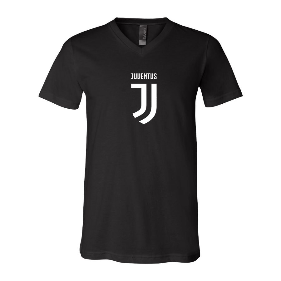 Men’s Juventus Soccer  - BELLA + CANVAS - Jersey V-Neck Tee - 3005