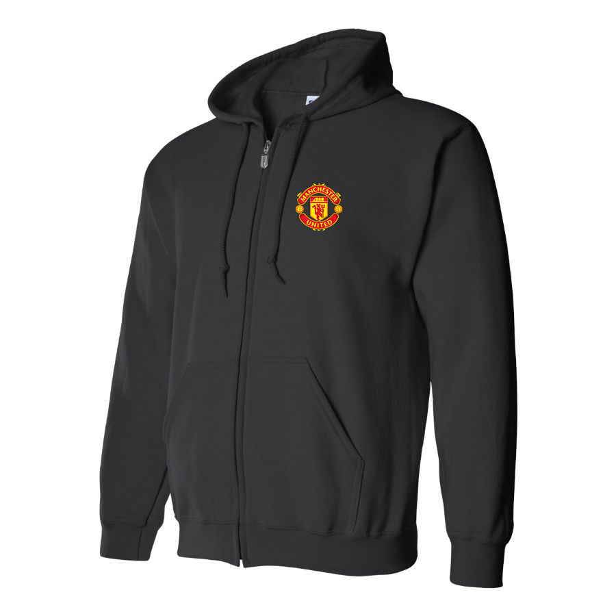 Men’s Manchester United Soccer Zipper Hoodie