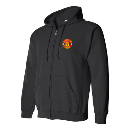 Men’s Manchester United Soccer Zipper Hoodie