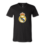 Men’s Real Madrid Soccer  - BELLA + CANVAS - Jersey V-Neck Tee - 3005
