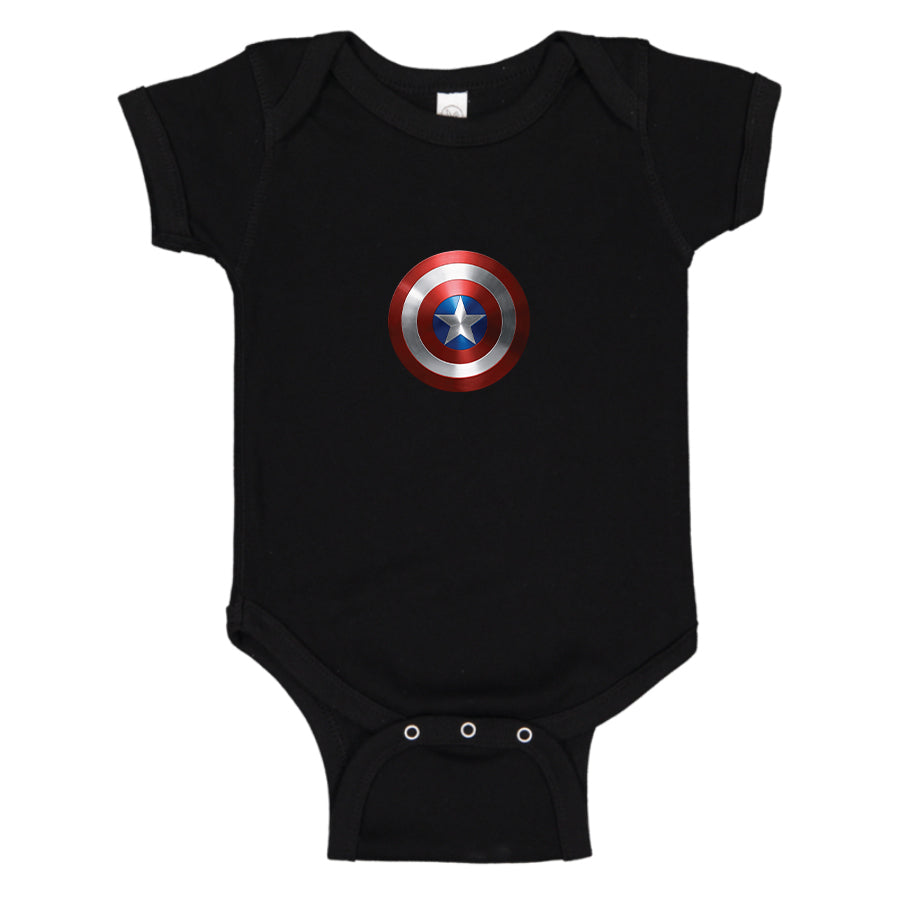 Captain America Superhero Baby Romper Onesie