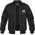 Men's Spiderman Marvel Avengers Superhero Lightweight Bomber Jacket Windbreaker Softshell Varsity Jacket Coat