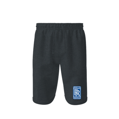 Men’s Rolls Royce Motorsport Car Athletic Fleece Shorts