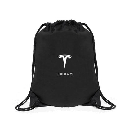 Tesla Motorsports Car Drawstring Bag