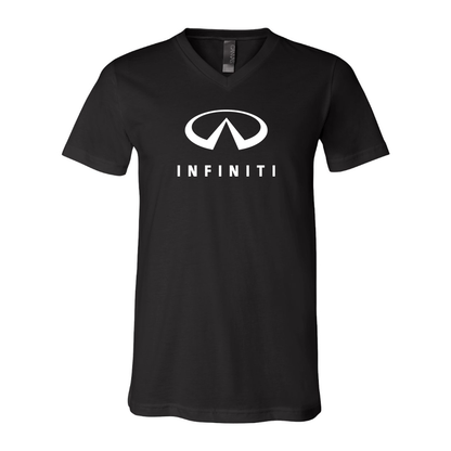 Men’s Infiniti Luxury Car - BELLA + CANVAS - Jersey V-Neck Tee - 3005