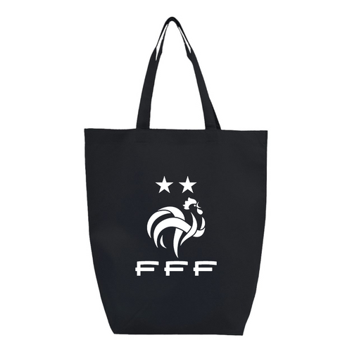 France Soccer  - Q-Tees - Non-Woven Gusset Bottom Tote - Q1251