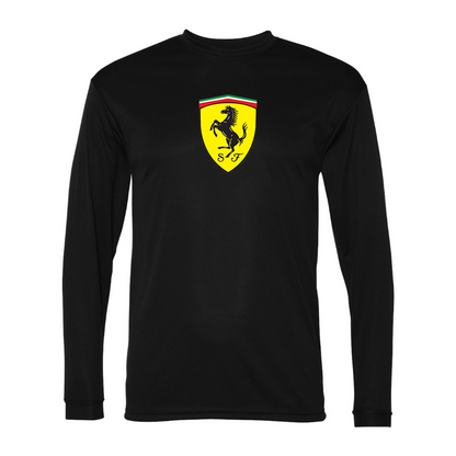 Men’s  Ferrari Motorsport Car - C2 Sport - Performance Long Sleeve T-Shirt - 5104